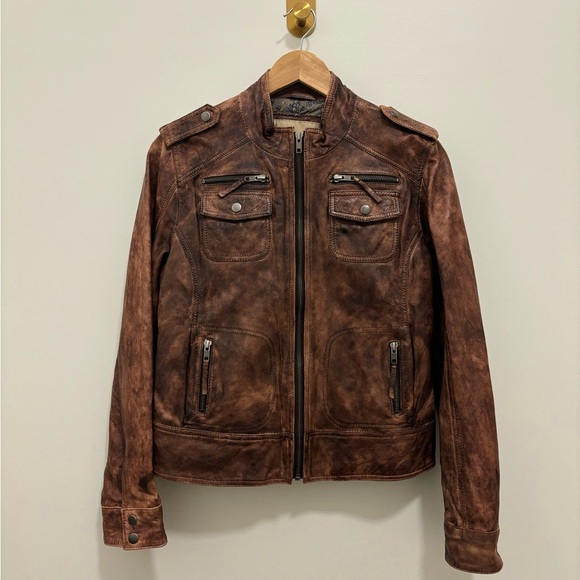 RuffHewn Vintage Leather Jacket - Picture 1 of 10